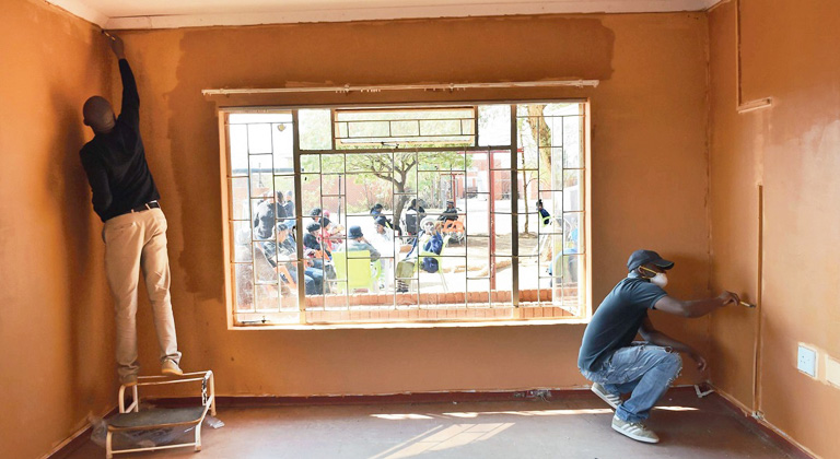 NICS celebrates Mandela Day 2015 with Tumelo Home and Hospice Centre